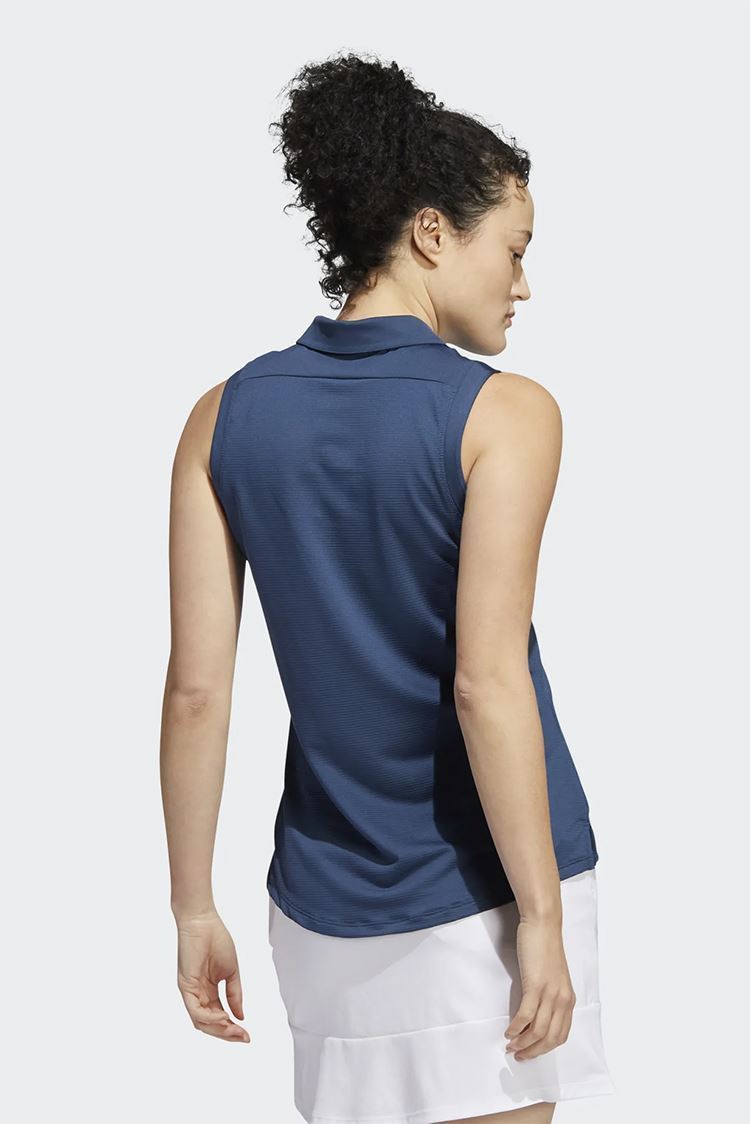 Picture of adidas Women's Sleeveless Polo Shirt - Crew Navy