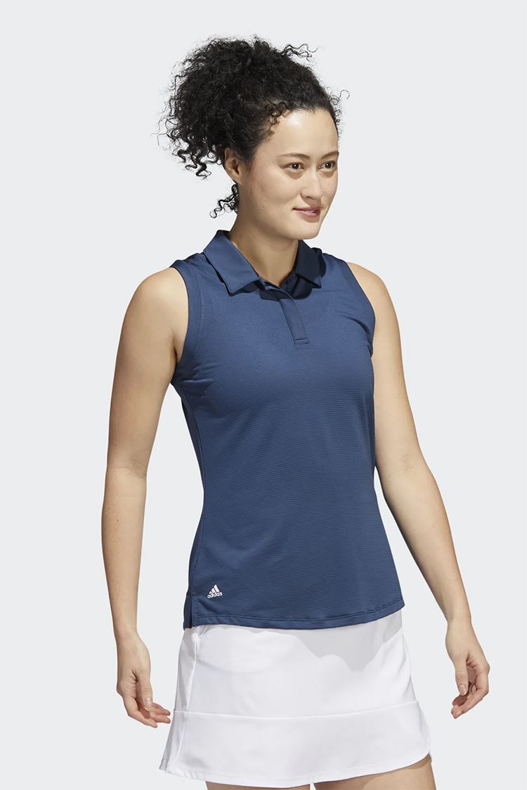 Picture of adidas Women's Sleeveless Polo Shirt - Crew Navy