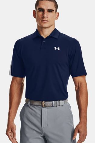 Show details for Under Armour Men's UA T2G Blocked Polo Shirt - Academy / White 408