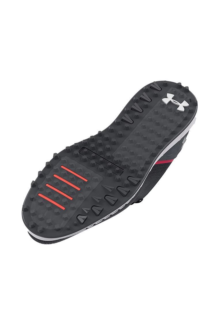 Picture of Under Armour Men's UA HOVR Drive Spikeless Wide Golf Shoes - White / Grey / White (100)