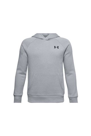 Picture of Under Armour zns Junior UA Rival Cotton Hoodie - Mod Grey Light Heather 011