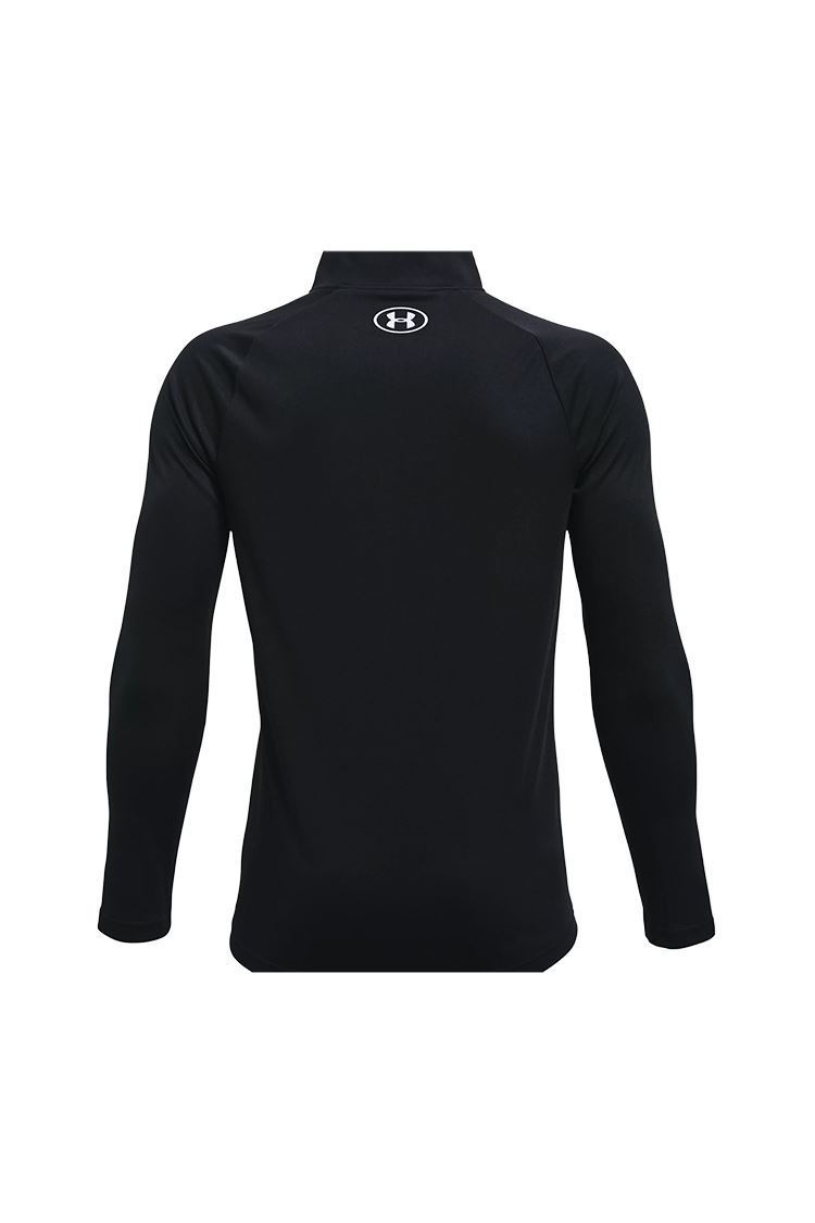 Picture of Under Armour Junior UA Tech 2.0  1/2 Zip Top - Black 001