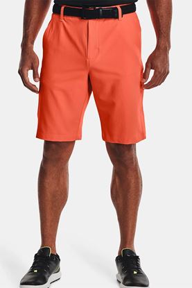 Show details for Under Armour Men's UA Drive Taper Shorts - Electric Tangerine 824