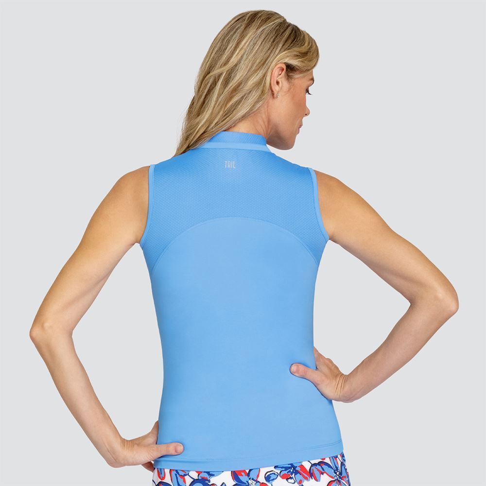 Picture of Tail Ladies Ariel Sleeveless Novelty Golf Top - Hyacinth