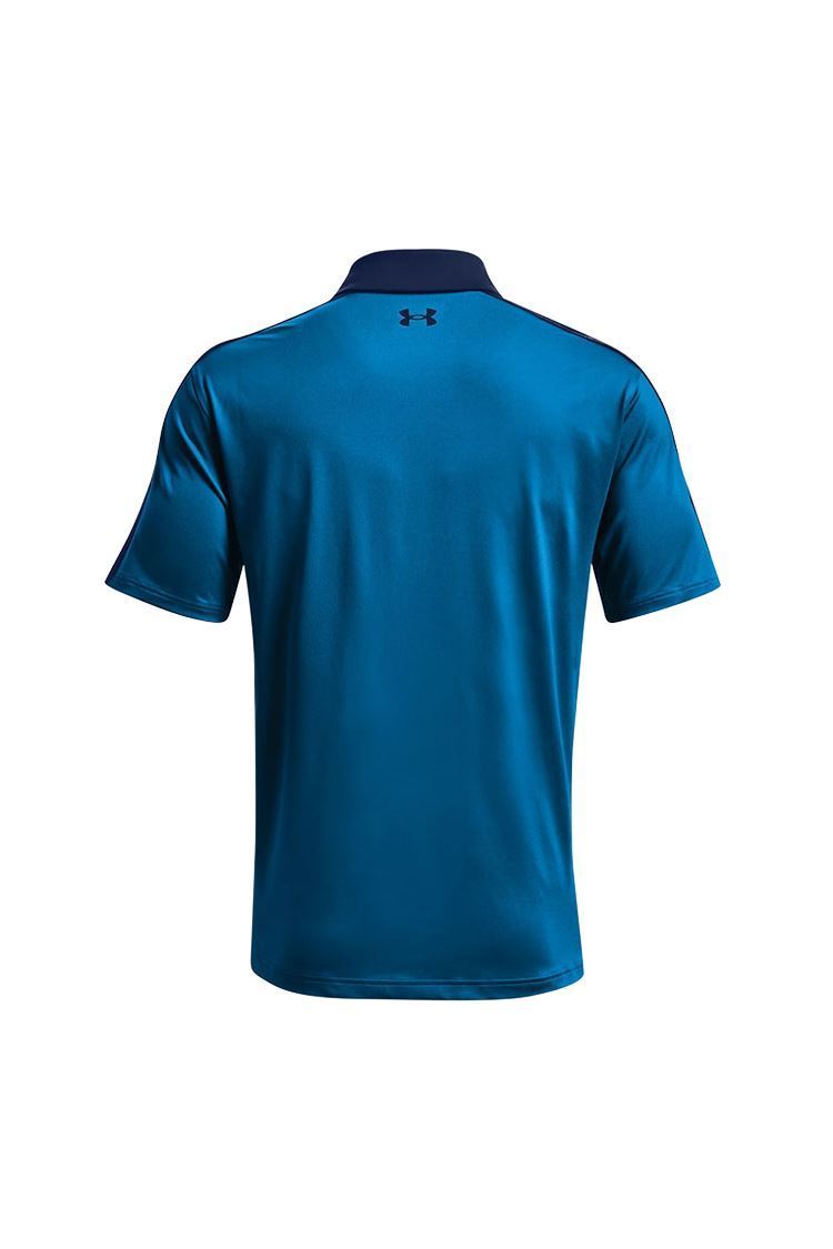 Picture of Under Armour zns Men's UA T2G Blocked Polo Shirt - Victory Blue / Academy 474