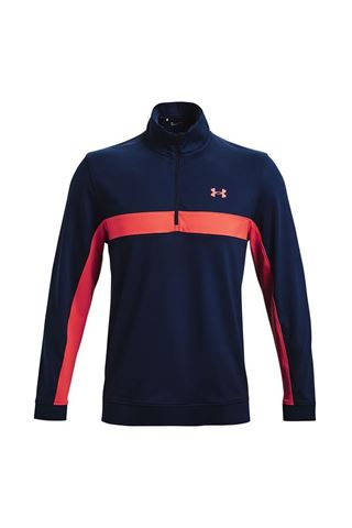 Picture of Under Armour Men's UA Storm Midlayer 1/2 Zip - Academy / Rush Red 409
