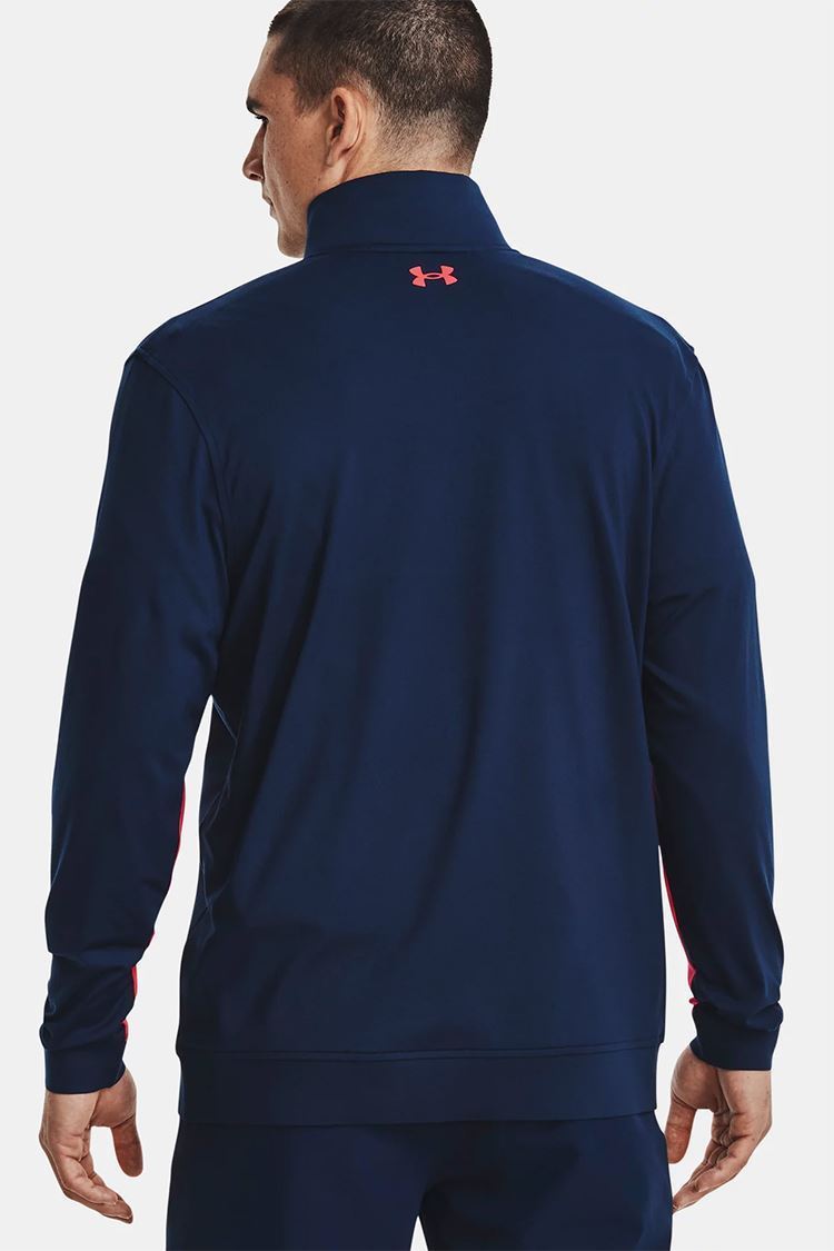 Picture of Under Armour Men's UA Storm Midlayer 1/2 Zip - Academy / Rush Red 409