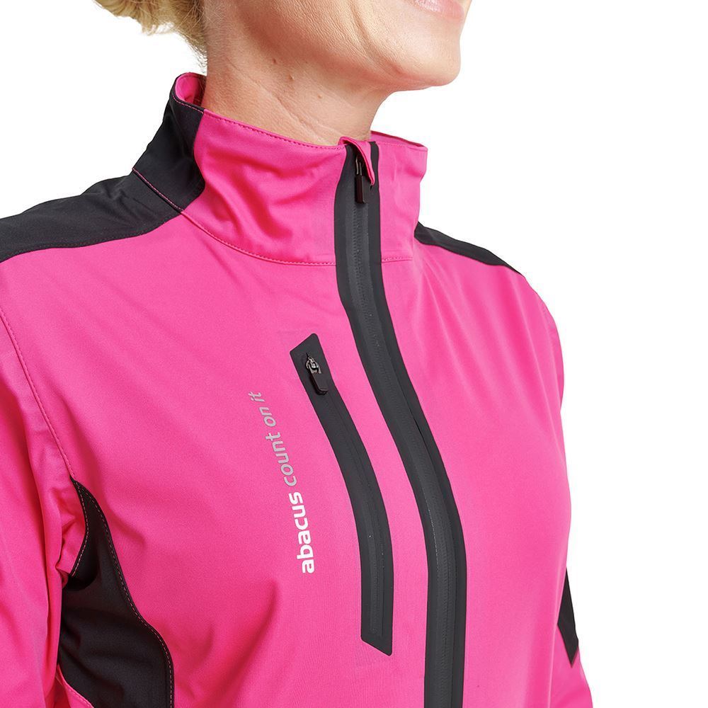 Picture of Abacus zns Ladies Bounce Rain Jacket - Orchid 404 - XL ONLY