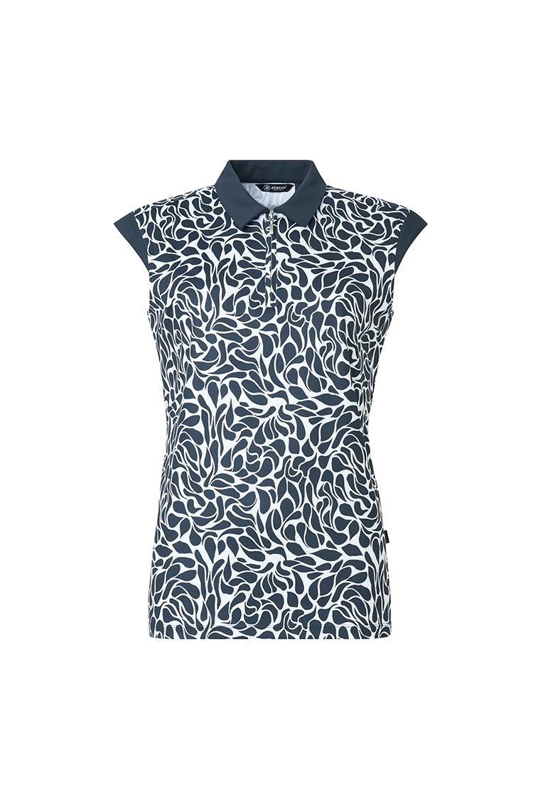 Picture of Abacus Ladies Lily Sleeveless Polo Shirt - Leaf 875