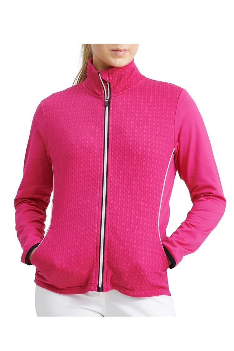 Picture of Abacus zns Ladies Scramble Full Zip Fleece Jacket - Orchid 404 - XS ONLY