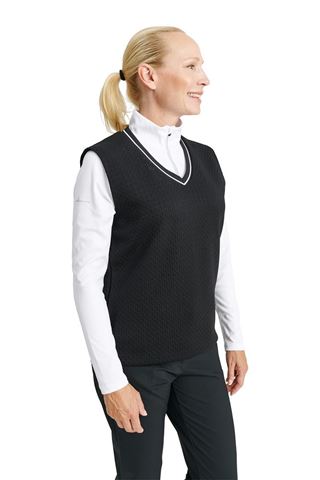 Picture of Abacus Ladies Scramble Vest - Black 600
