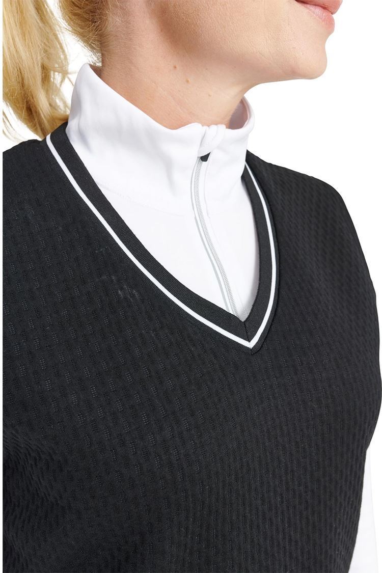 Picture of Abacus Ladies Scramble Vest - Black 600