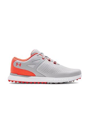 Show details for Under Armour Women's Charged Breathe Spikeless Golf Shoes - White / Halo Grey 101