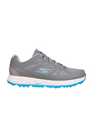 Picture of Skechers Women's ZNS Go Golf Elite 5 - Score Golf Shoes - Grey / Aqua - UK 4.5 Only