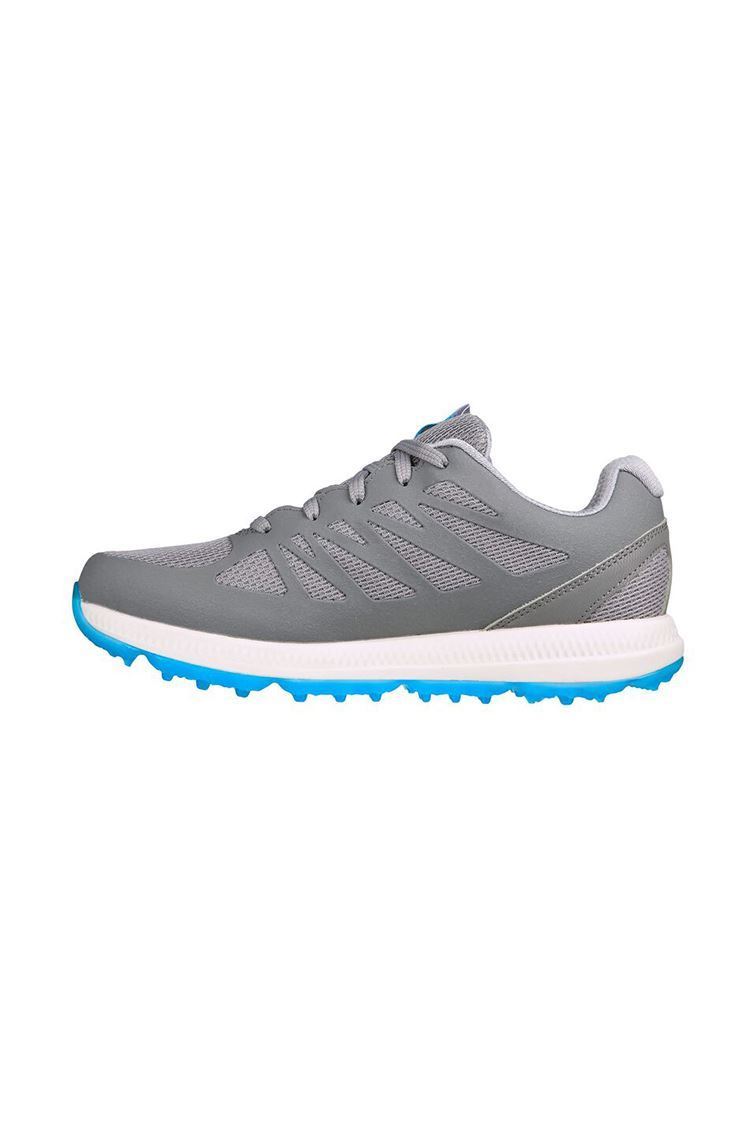 Picture of Skechers Women's ZNS Go Golf Elite 5 - Score Golf Shoes - Grey / Aqua - UK 4.5 Only