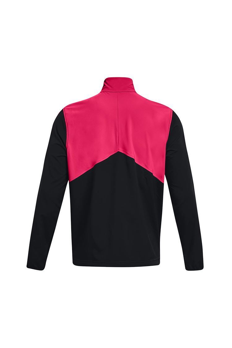 Picture of Under Armour Men's UA Storm Windsrike 1/2 Zip - Black / Jet Grey 002