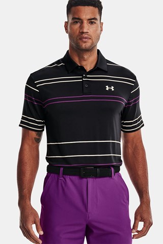 Picture of Under Armour zns Men's UA Playoff 2.0 Polo Shirt - Black / Hendrix 045