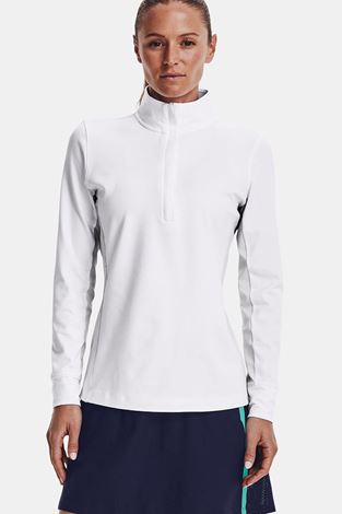 Show details for Under Armour Women's UA Storm Midlayer 1/2 Zip - White 100