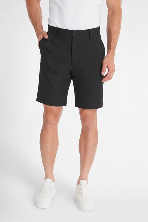 Calvin Klein zns Men's Bullet Stretch Shorts - Black - C9585