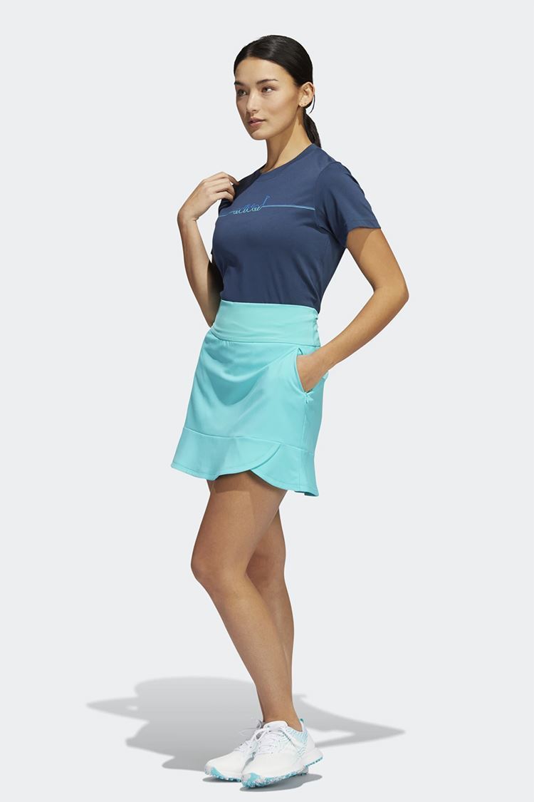 adidas Women's Frill Golf Skort Semi Rush HA3428