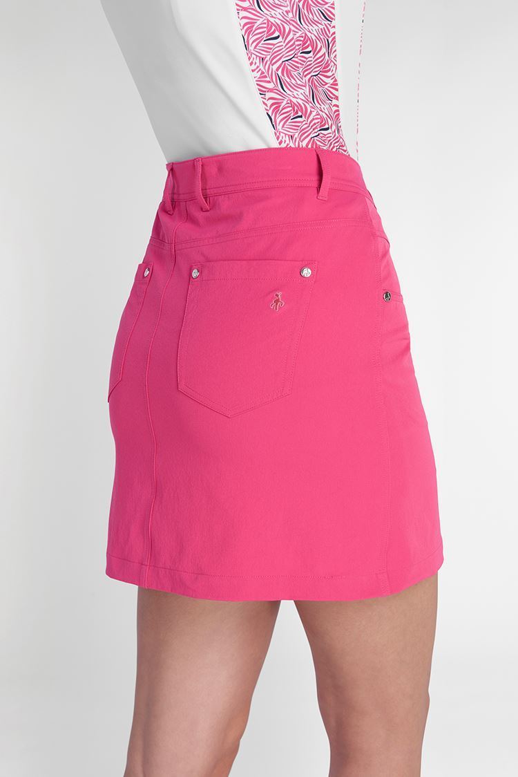 Picture of Green Lamb Ladies Tatum Skort - Magenta (UK: 8 ONLY)