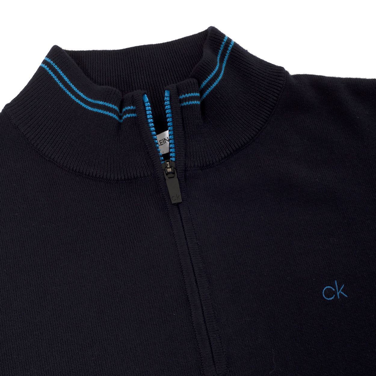 Picture of Calvin Klein zns Men's Monaco 1/2 Zip Sweater - Navy / Blue