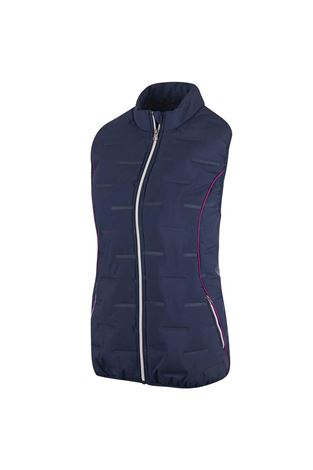 Show details for Island Green Ladies Lightweight Padded Gilet - Navy