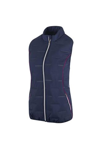 Picture of Island Green Ladies Lightweight Padded Gilet - Navy