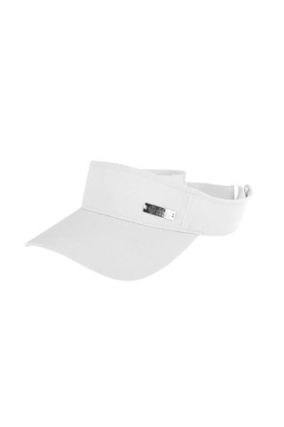 Picture of Island Green zns  Ladies Adjustable Visor - White