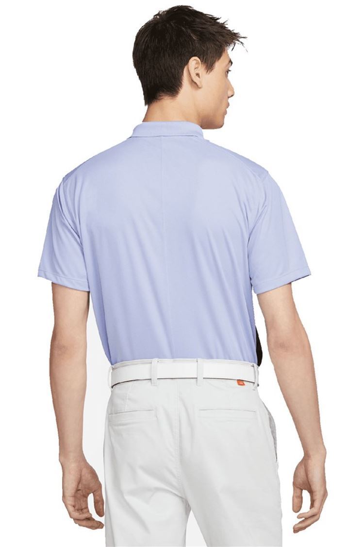 Picture of Nike zns Men's Dri Fit Victory Colour Block Polo Shirt - Light Thistle 569 - XL Only