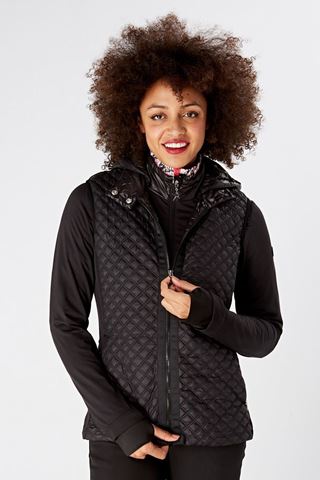 Picture of Swing out Sister Ladies Anise Active Vest / Gilet - Black Magic
