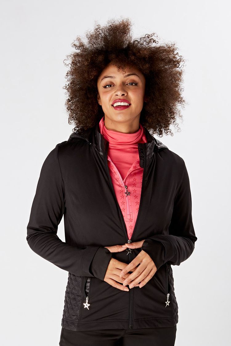 Picture of Swing out Sister zns Ladies Pennyroyal Insulate Jacket - Black Magic