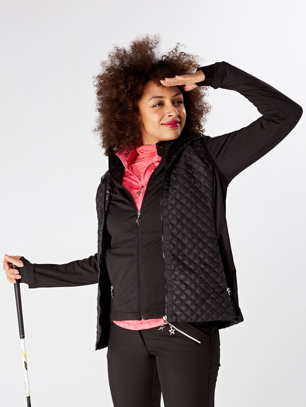 Picture of Swing out Sister zns Ladies Pennyroyal Insulate Jacket - Black Magic