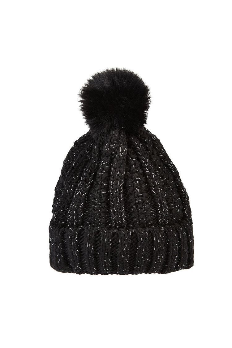 Picture of Swing out Sister Ladies Myrrh Bobble Hat - Black Magic