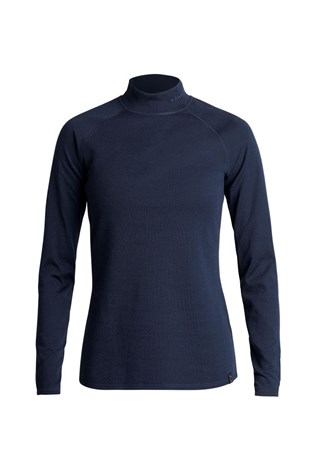 Show details for Rohnisch Ladies Ally Merino Base Top- Navy - XXL ONLY