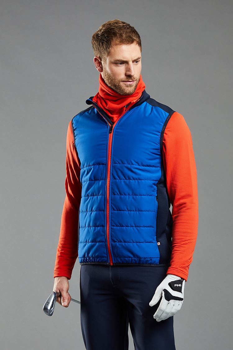 Picture of Ping zns Men's Arlo Vest / Gilet - North Sea / Navy