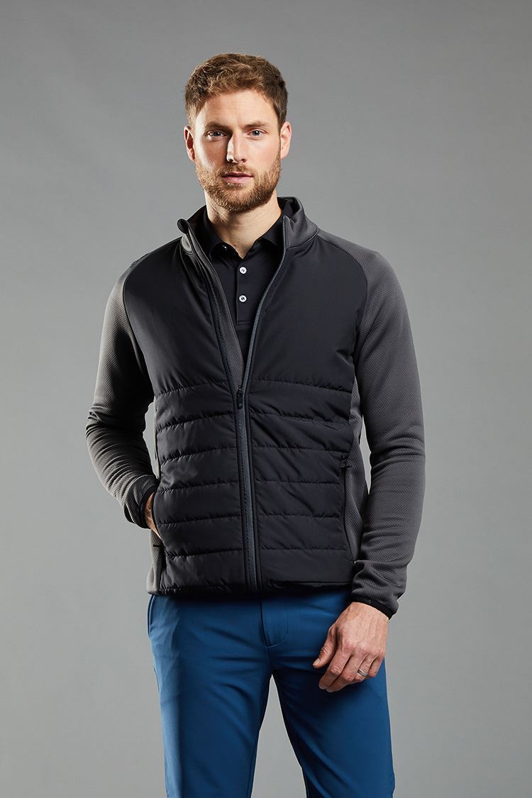 Picture of Ping zns Men's Arlo Jacket - Black /Asphalt
