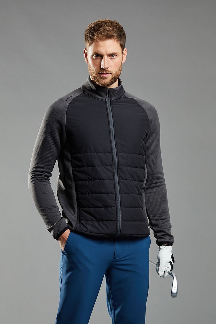 Picture of Ping zns Men's Arlo Jacket - Black /Asphalt