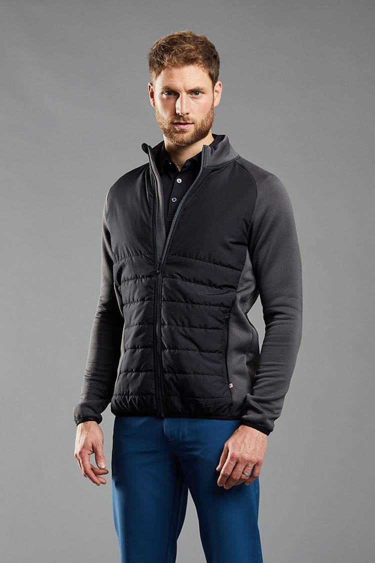 Picture of Ping zns Men's Arlo Jacket - Black /Asphalt