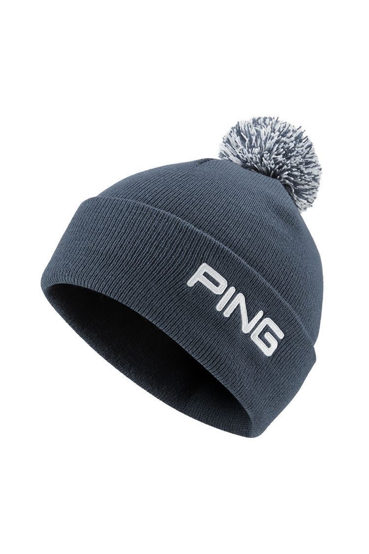Ping zns Men's Knit Bobble Hat Stormcloud P03469