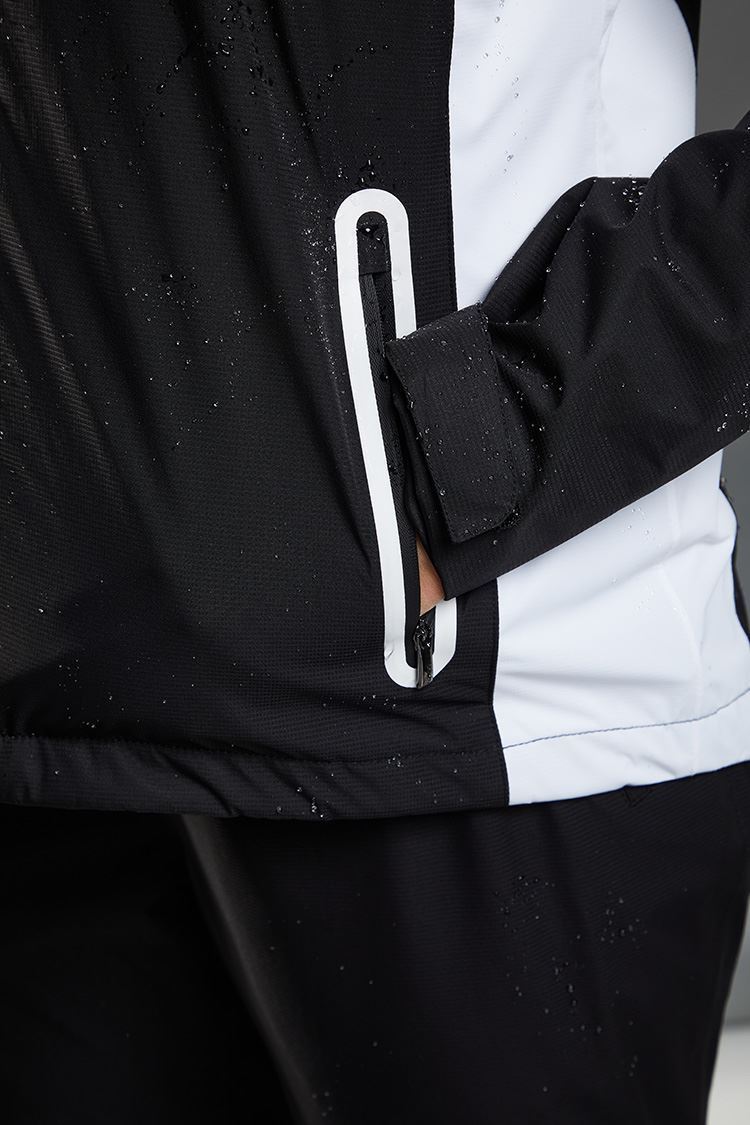 Picture of Ping Ladies Jayda Waterproof Jacket - Black / White