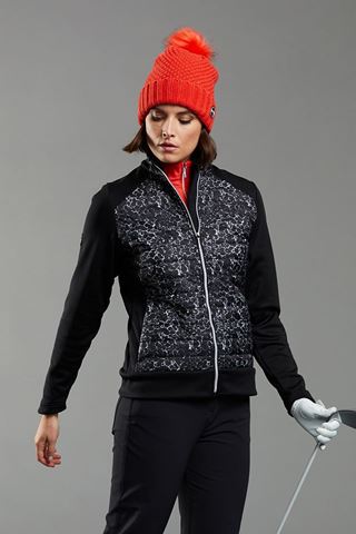 Picture of Ping Ladies Pip Hybrid Padded Jacket - Black Multi