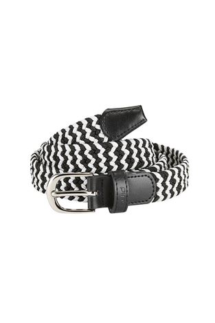 Show details for Ping Ladies Stretch Webbing Belt - Black / White