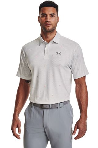Picture of Under Armour Men's UA Playoff Polo 2.0 - White / Halo Grey 146