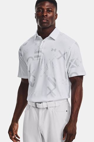 Picture of Under Armour Men's UA Playoff Polo 2.0 - White / Halo Grey 147