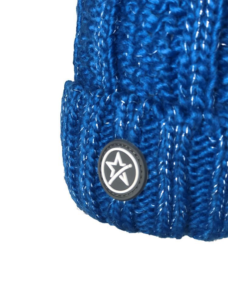 Picture of Swing out Sister Ladies Myrrh Bobble Hat - Lapis Blue