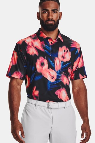 Picture of Under Armour ZNS Men's UA Playoff Polo 2.0  - Black / Radio Red 048