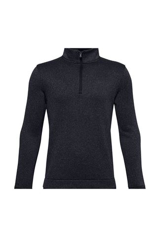 Picture of Under Armour Boy's UA Sweater Fleece 1/2 Zip - Black Melange 001