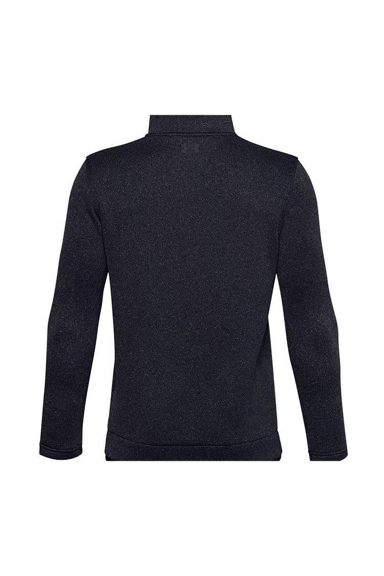 Picture of Under Armour Boy's UA Sweater Fleece 1/2 Zip - Black Melange 001