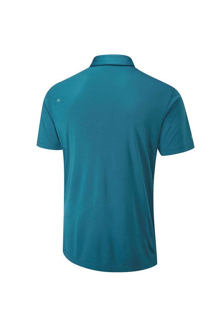 Picture of Ping Men's Portman Polo Shirt - Deep Atlantic / Scuba Blue - XXL ONLY